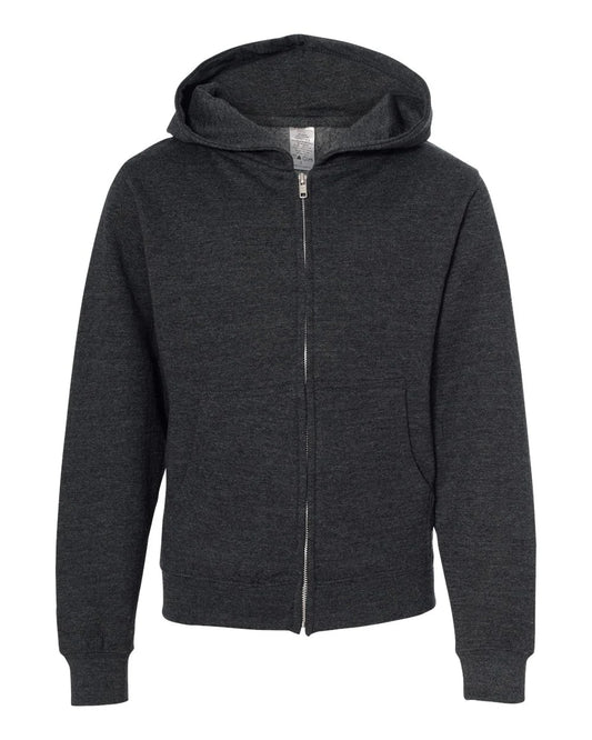 Independent 8.5oz. Youth Midweight Zip Hood