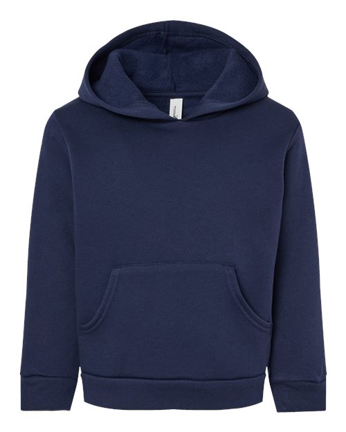 BELLA + CANVAS Toddler Sponge Fleece Pullover Hoodie Sweatshirt