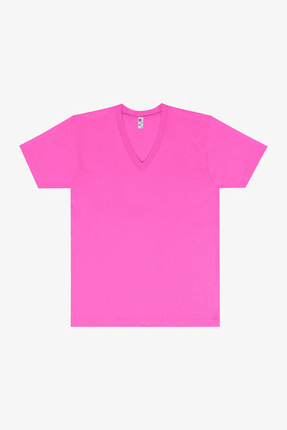 Los Angeles Apparel Fine Jersey V-Neck T-Shirt