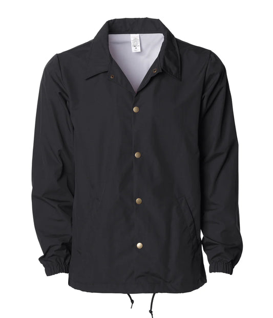 Independent Water Resistant Windbreaker Coaches Jacket