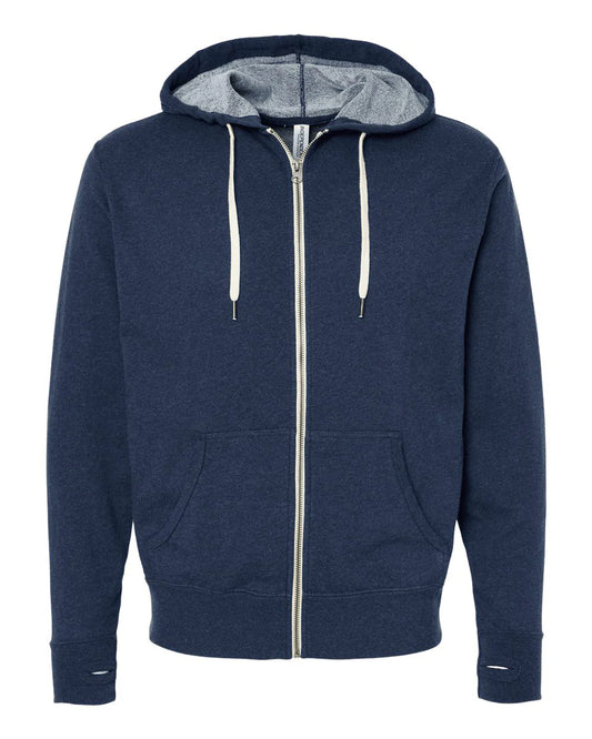 Independent Unisex French Terry Zip Hood