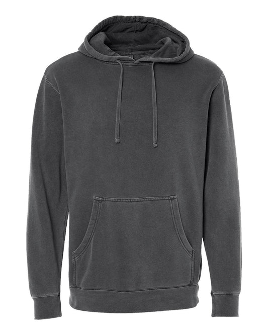 Independent 9oz. Unisex Midweight Pigment Dye Pullover Hood