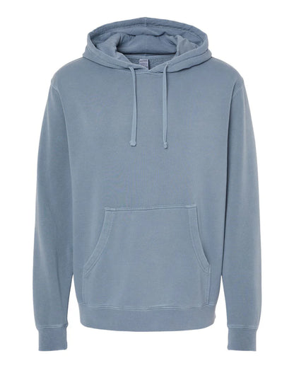 Independent 9oz. Unisex Midweight Pigment Dye Pullover Hood