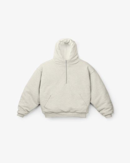 Los Angeles Apparel Scour Fleece Puffy Hoodie