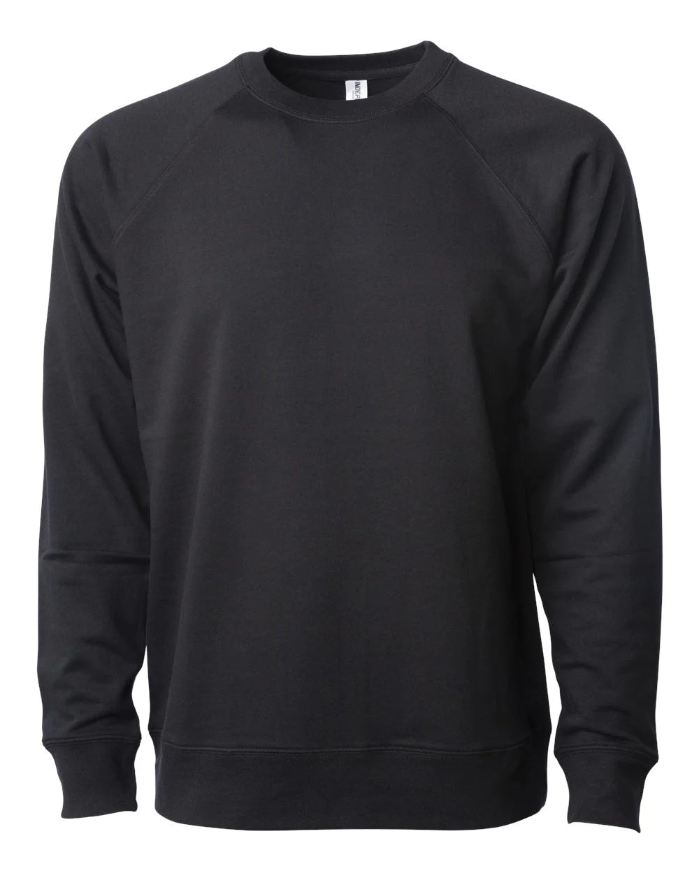 Independent Unisex Lightweight Loopback Terry Crew