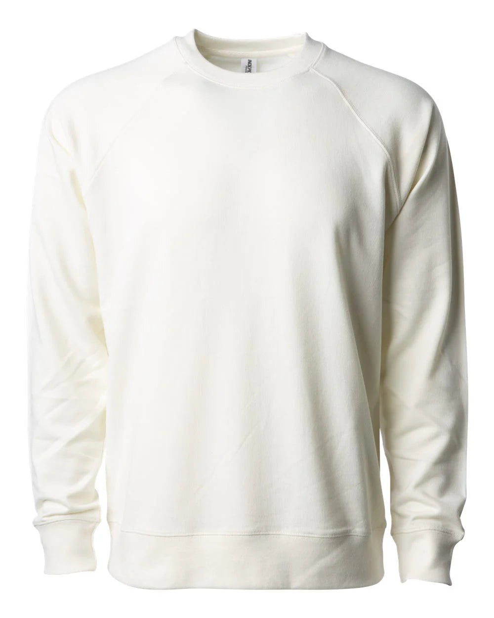 Independent Unisex Lightweight Loopback Terry Crew