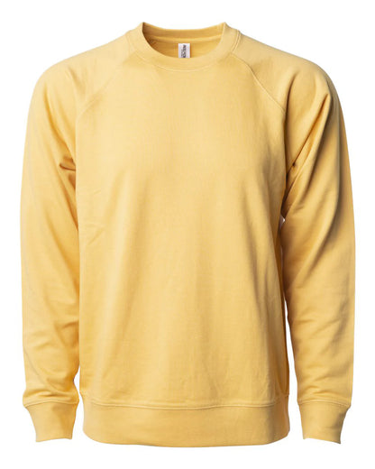 Independent Unisex Lightweight Loopback Terry Crew