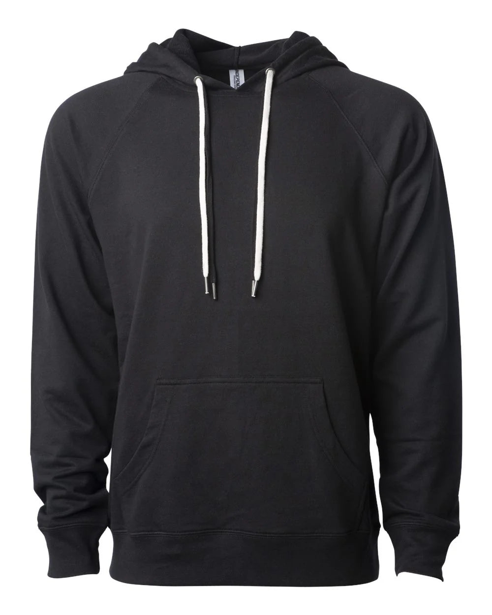 Independent Unisex Lightweight Loopback Terry Hooded Pullover