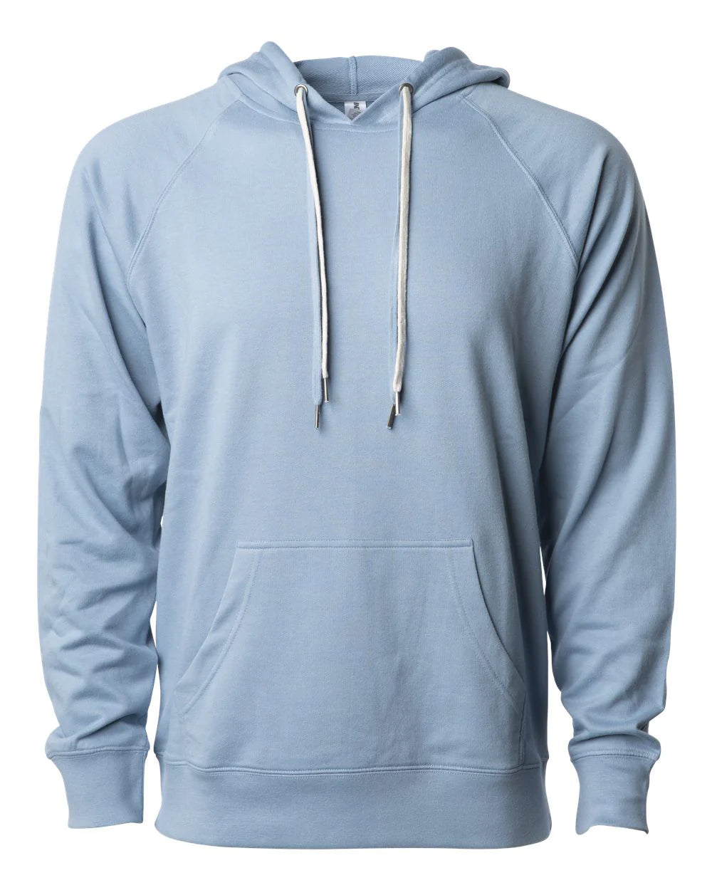 Independent Unisex Lightweight Loopback Terry Hooded Pullover