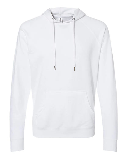 Independent Unisex Lightweight Loopback Terry Hooded Pullover