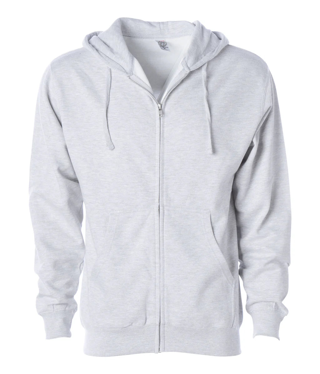Independent 8.5oz. Midweight Zip Hood