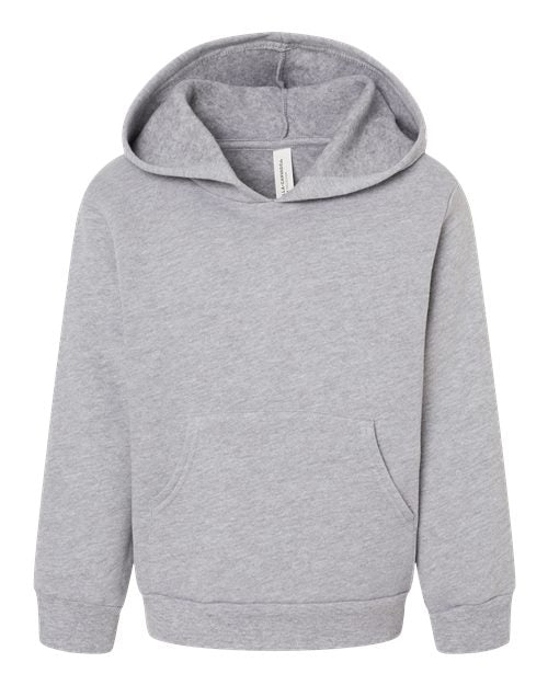 BELLA + CANVAS Toddler Sponge Fleece Pullover Hoodie Sweatshirt