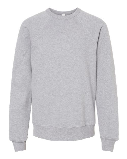 BELLA + CANVAS Youth Sponge Fleece Crewneck Sweatshirt