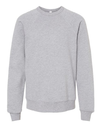 BELLA + CANVAS Youth Sponge Fleece Crewneck Sweatshirt