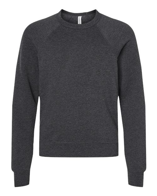 BELLA + CANVAS Youth Sponge Fleece Crewneck Sweatshirt