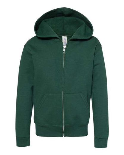 JERZEES Youth NuBlend® Full-Zip Hooded Sweatshirt