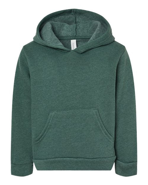 BELLA + CANVAS Toddler Sponge Fleece Pullover Hoodie Sweatshirt
