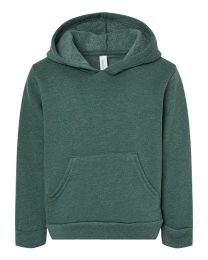 BELLA + CANVAS Toddler Sponge Fleece Pullover Hoodie Sweatshirt