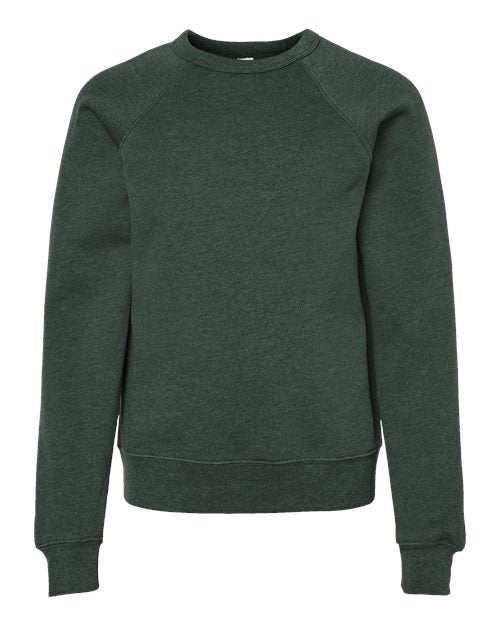 BELLA + CANVAS Youth Sponge Fleece Crewneck Sweatshirt