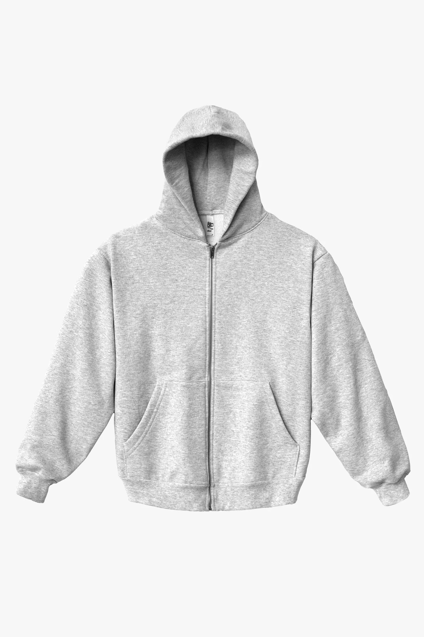 Los Angeles Apparel Heavy Fleece Zip-Up Hoodie (Piece Dye)