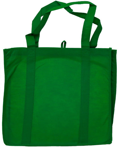 Non-Woven Shopper Tote with Plastic Stability Insert