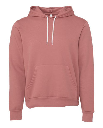 BELLA + CANVAS Unisex Sponge Fleece Hoodie Sweatshirt