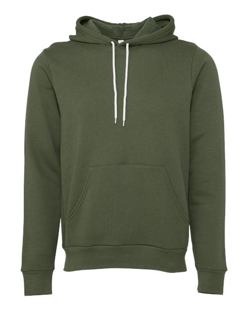 BELLA + CANVAS Unisex Sponge Fleece Hoodie Sweatshirt