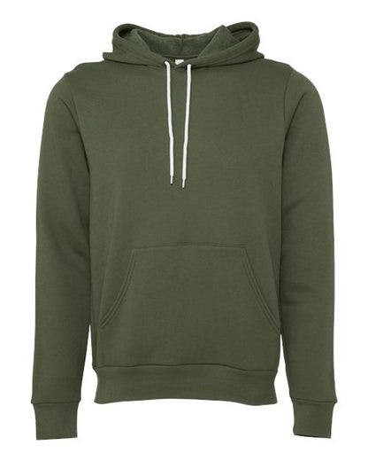 BELLA + CANVAS Unisex Sponge Fleece Hoodie Sweatshirt