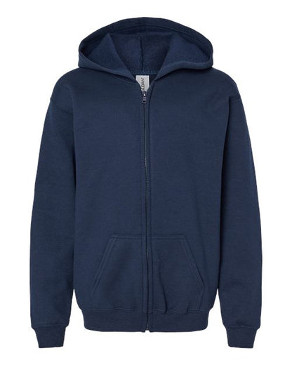 Gildan Youth Heavy Blend™ Full-Zip Hooded Sweatshirt
