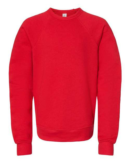 BELLA + CANVAS Youth Sponge Fleece Crewneck Sweatshirt