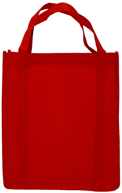 Non-Woven Shopper Tote with Plastic Stability Insert
