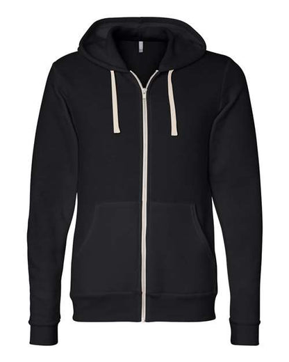 BELLA + CANVAS Unisex Triblend Sponge Fleece Full-Zip Hoodie Sweatshirt