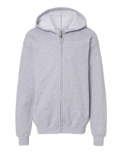 Gildan Youth Heavy Blend™ Full-Zip Hooded Sweatshirt
