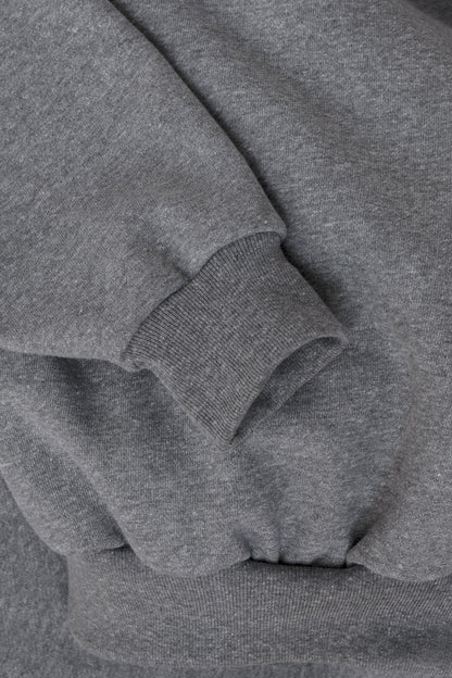 Los Angeles Apparel 12 oz. Tri-Blend Gabardine Fleece Waist Length Pull Zip Hoodie